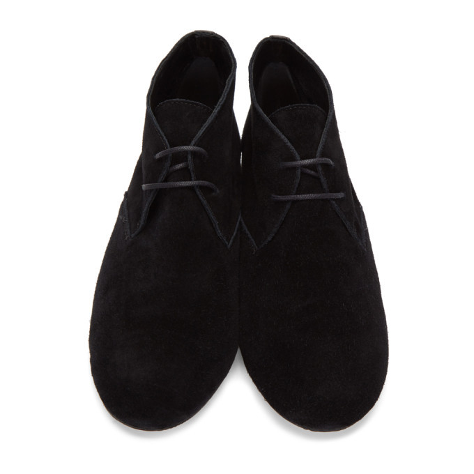 Repetto Black Suede Ivan Boots