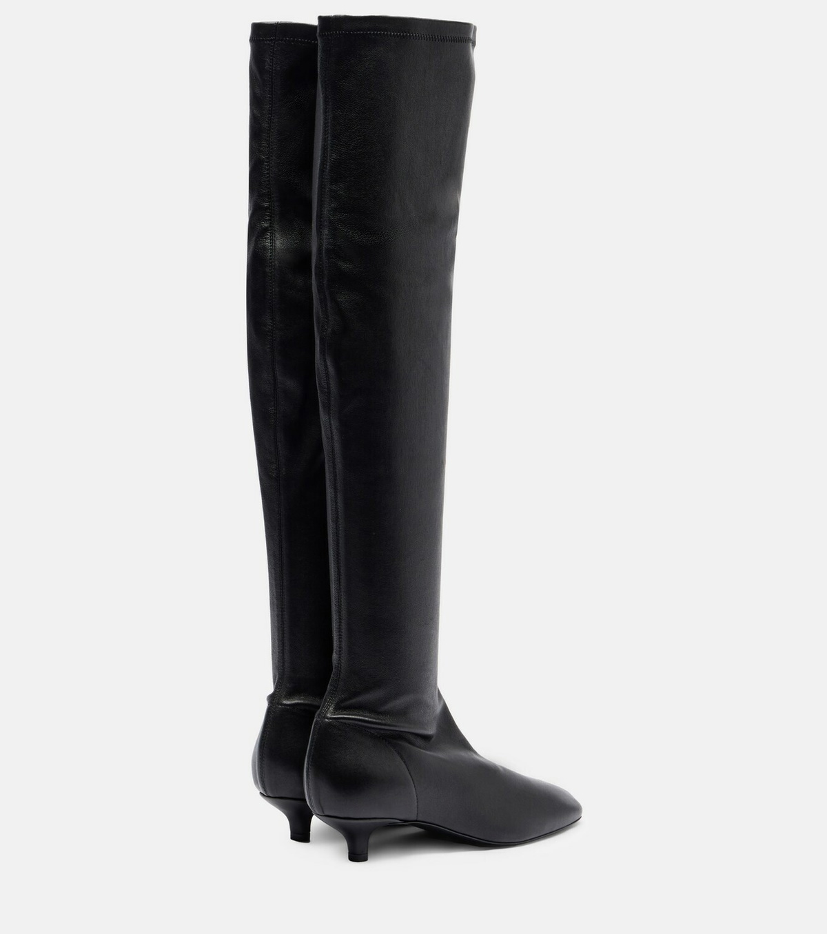 Toteme Day leather over-the-knee boots