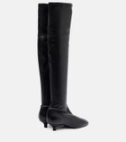 Toteme Day leather over-the-knee boots