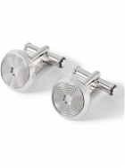 Montblanc - Engraved Stainless Steel Mother-of-Pearl Cufflinks
