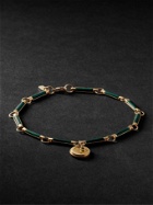 Foundrae - 18-Karat Gold Malachite Bracelet
