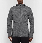 Adidas Sport - Freelift Space-Dyed Climaheat Zip-Up Hoodie - Gray