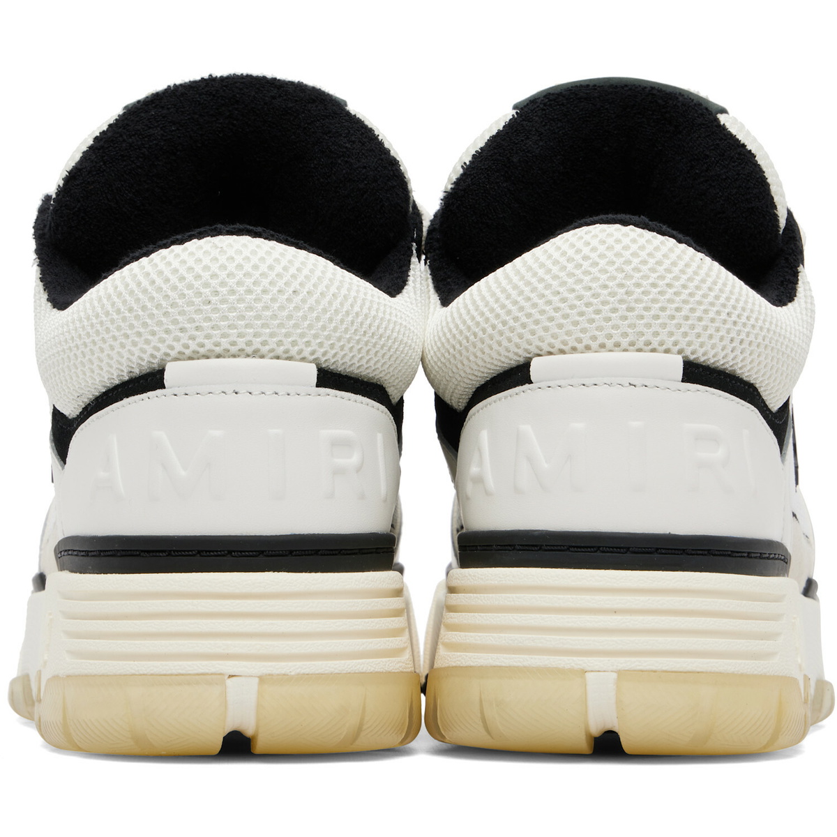 AMIRI Black & White MA-1 Sneakers