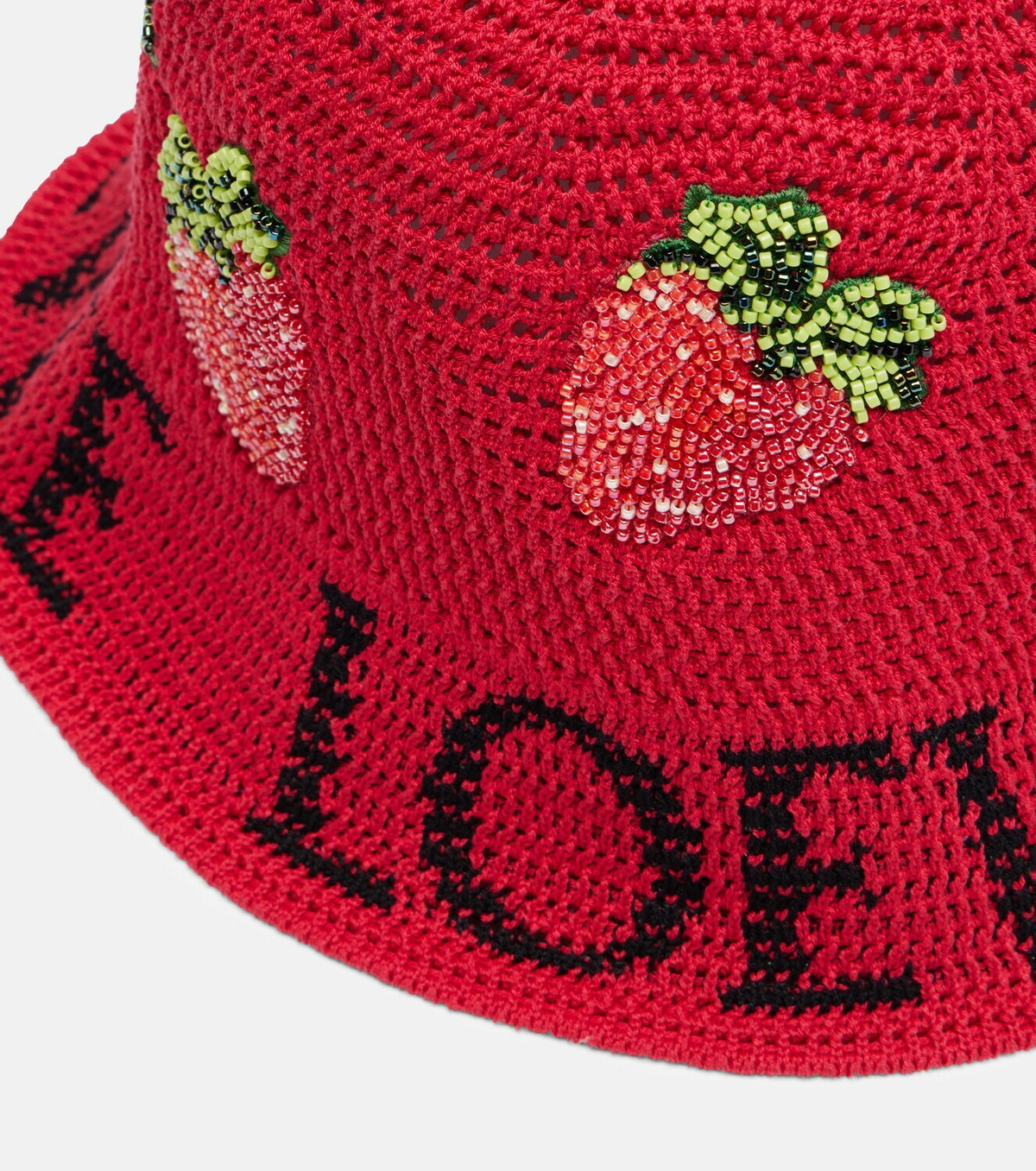 Loewe Paula's Ibiza crochet cotton bucket hat