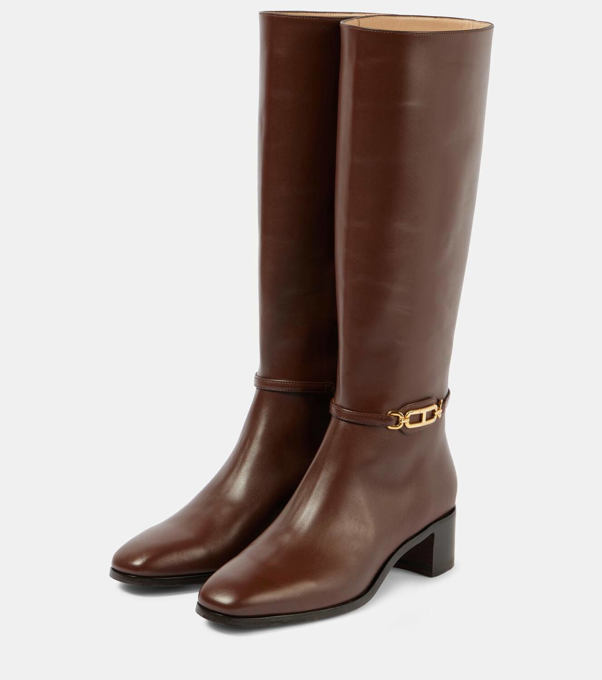 Tom Ford Whitney leather knee-high boots