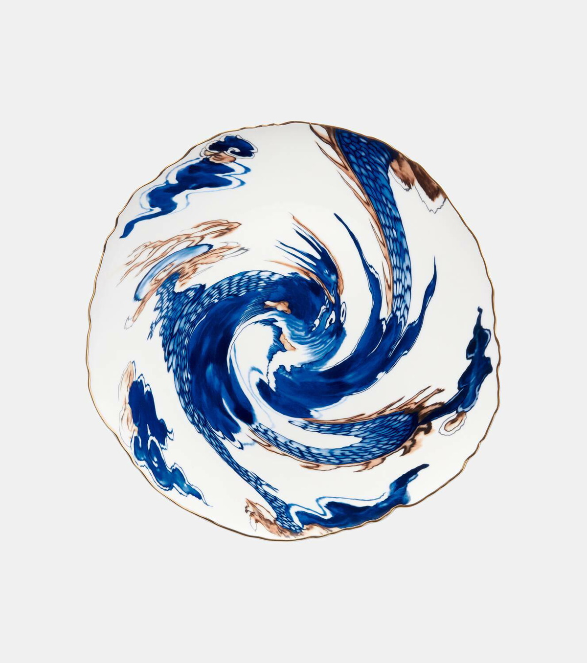 Seletti x Diesel Living Classics on Acid Imari Dragon dinner plate