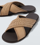 Manolo Blahnik Tex suede sandals