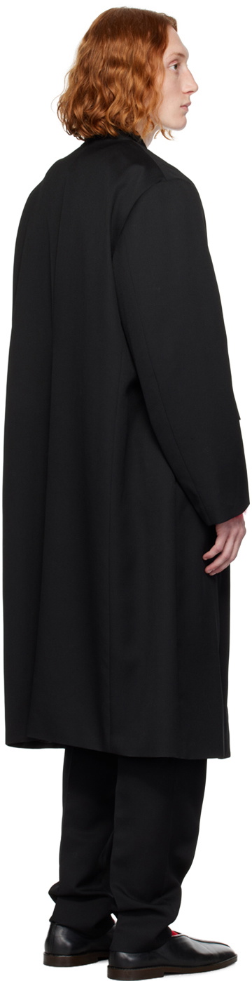 RAINMAKER KYOTO Black Open Front Coat
