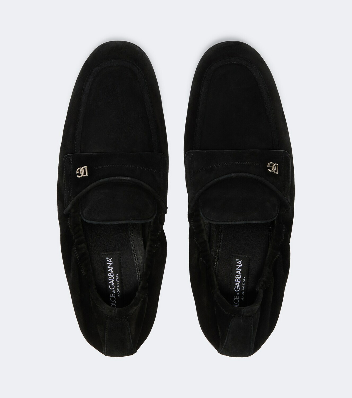 Dolce&Gabbana DG suede loafers