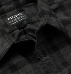 Filson - Alaskan Guide Checked Cotton-Flannel Shirt - Black