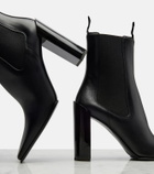 Alaïa 90 leather Chelsea boots