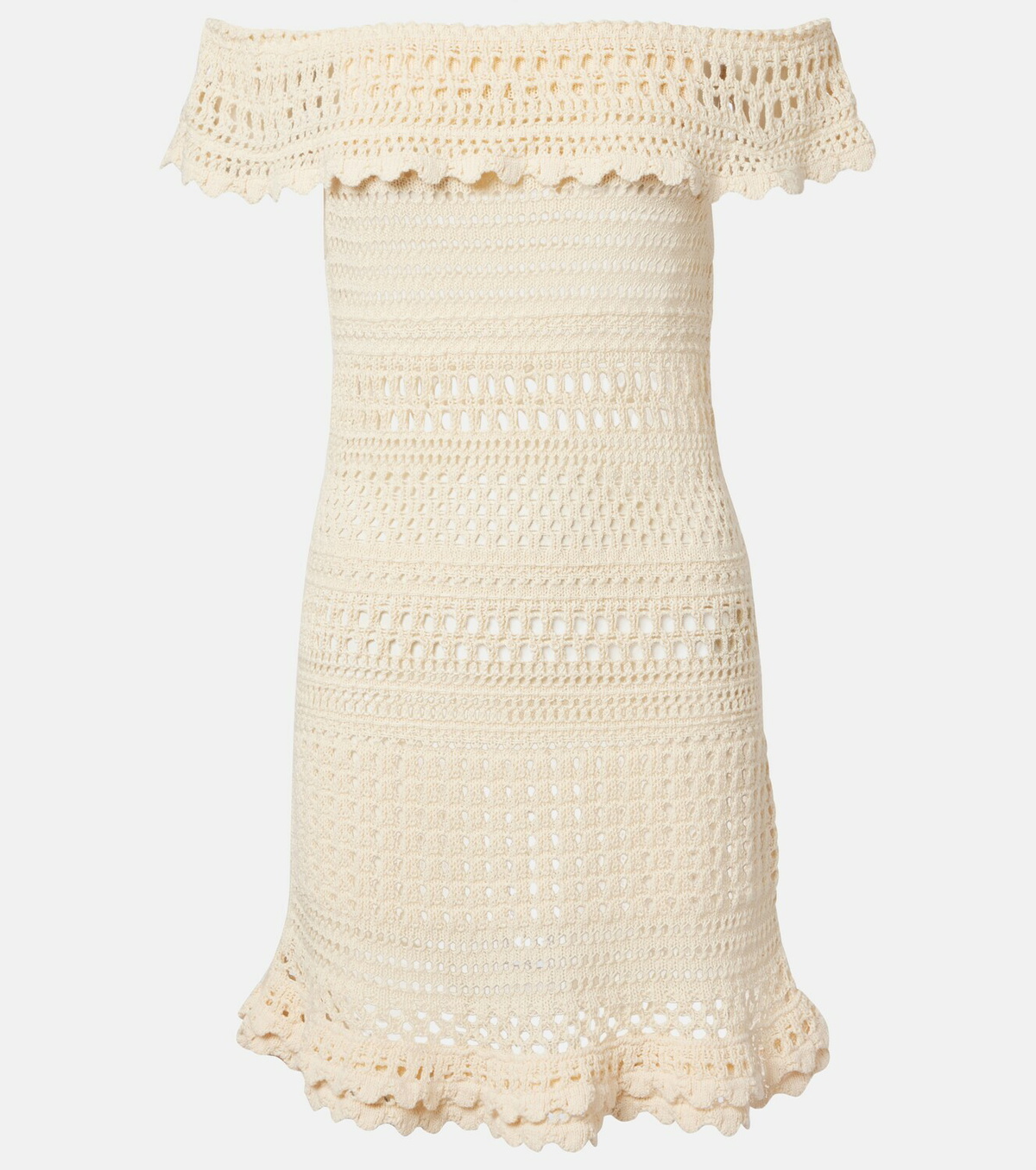 Marant Etoile Zoa crochet cotton-blend minidress