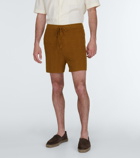 Nanushka Bronte cotton-blend terry shorts