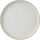 Hasami Porcelain Grey HPM004 Plate