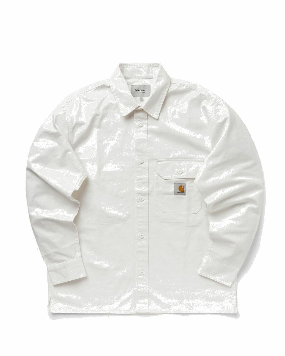 Photo: Carhartt Wip Reno Shirt Jacket White - Mens - Overshirts