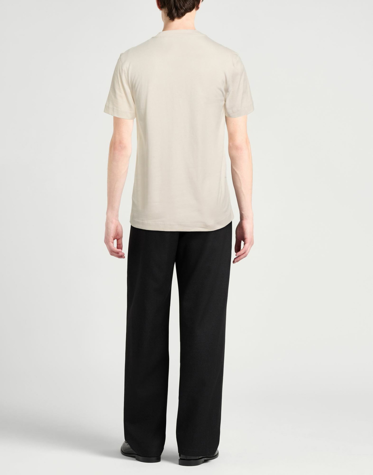 Burberry Mens T-shirt Cream