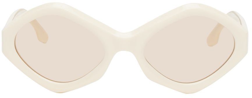 Kiko Kostadinov Beige Octavia Sunglasses Kiko Kostadinov