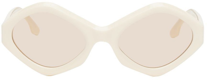 Photo: Kiko Kostadinov Beige Octavia Sunglasses