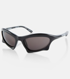 Balenciaga - Bat rectangular sunglasses