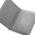 Comme des Garçons Sa0641Pd Dots Printed Leather Bifold in Grey