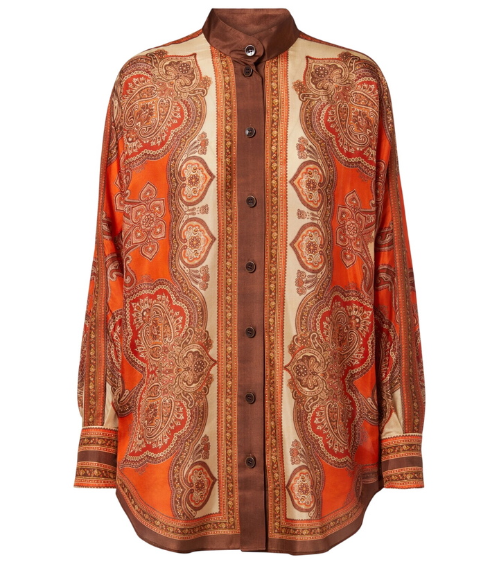 Photo: Zimmermann Mahon paisley silk shirt