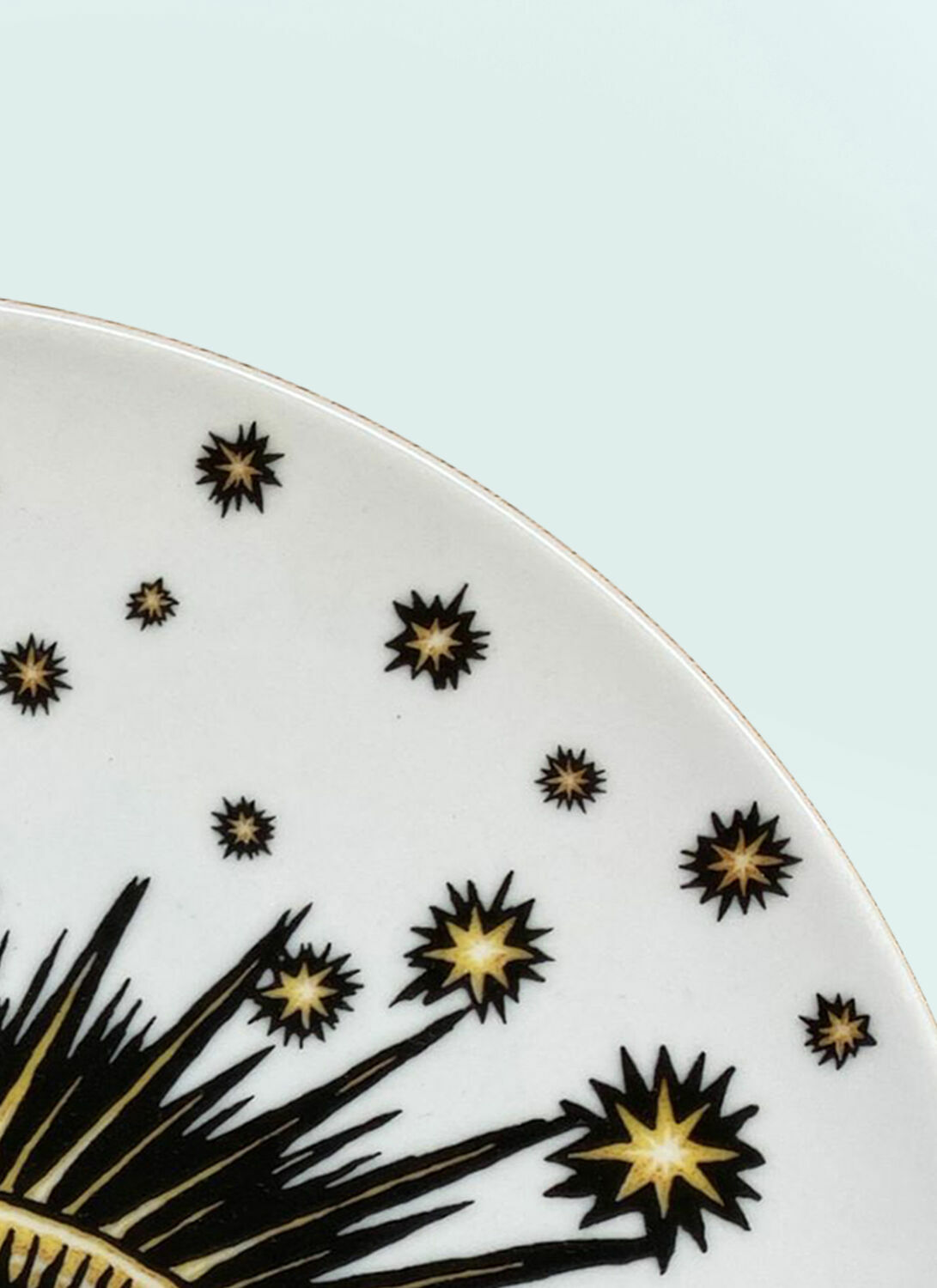 Les-Ottomans Eye Dinner Plate