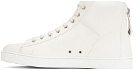 Gianvito Rossi White Leather Sneakers