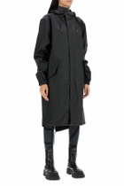 RAINS unisex fishtail rain parka Black