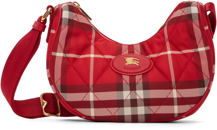Photo: Burberry Red Horseshoe Crossbody Bag​
