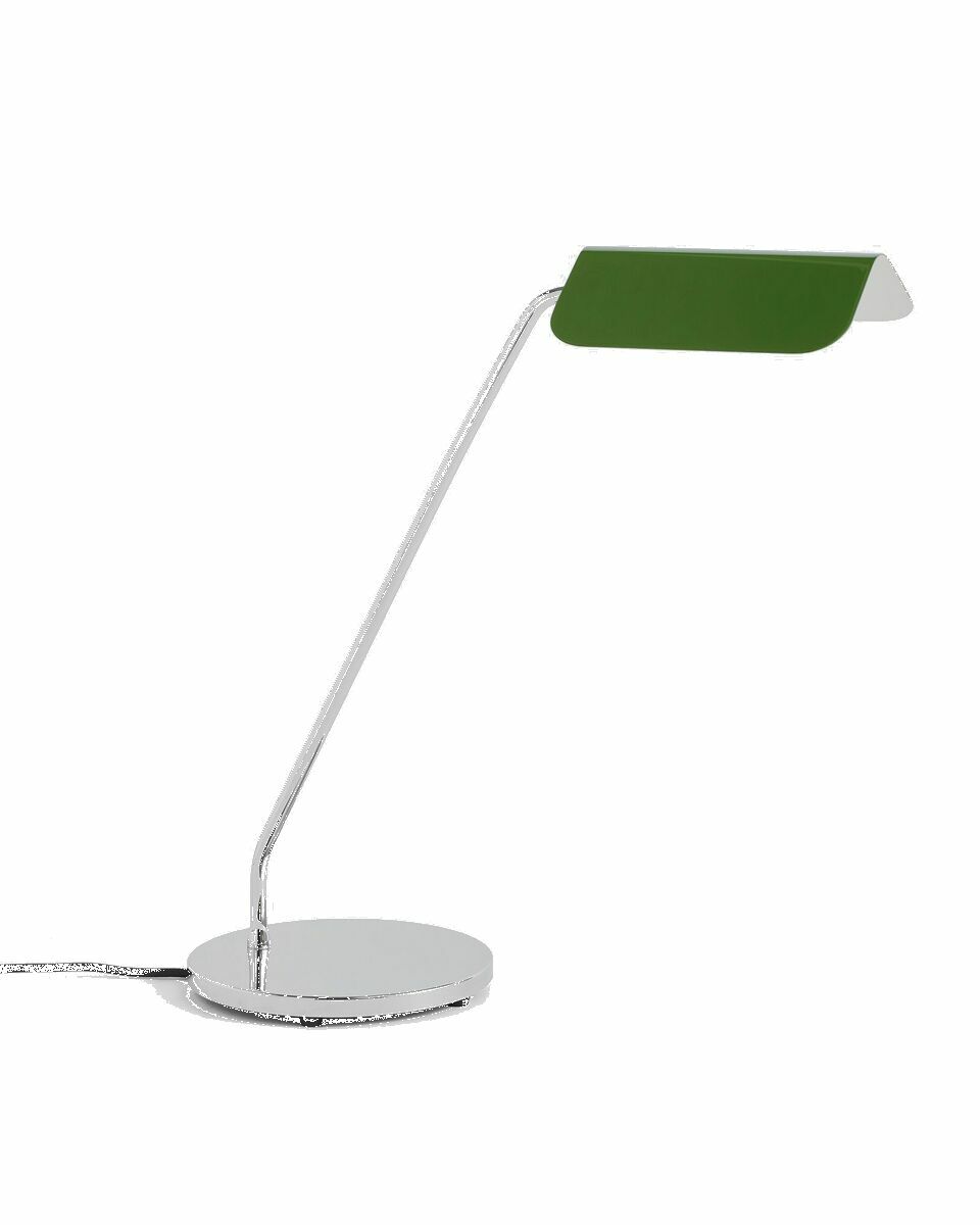Photo: Hay Apex Desk Lamp   Eu Plug Green/Silver - Mens - Lighting