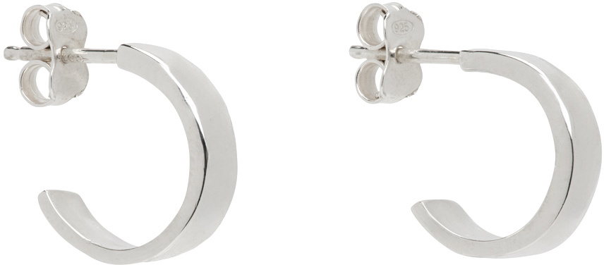 Pearls Before Swine Silver Miur Hoop Earrings