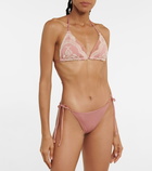 Zimmermann - Jeannie jacquard terry bikini