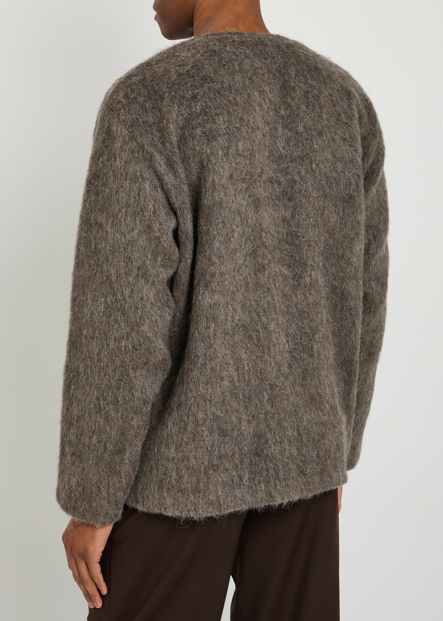 Our Legacy Brushed Knit Cardigan Grey