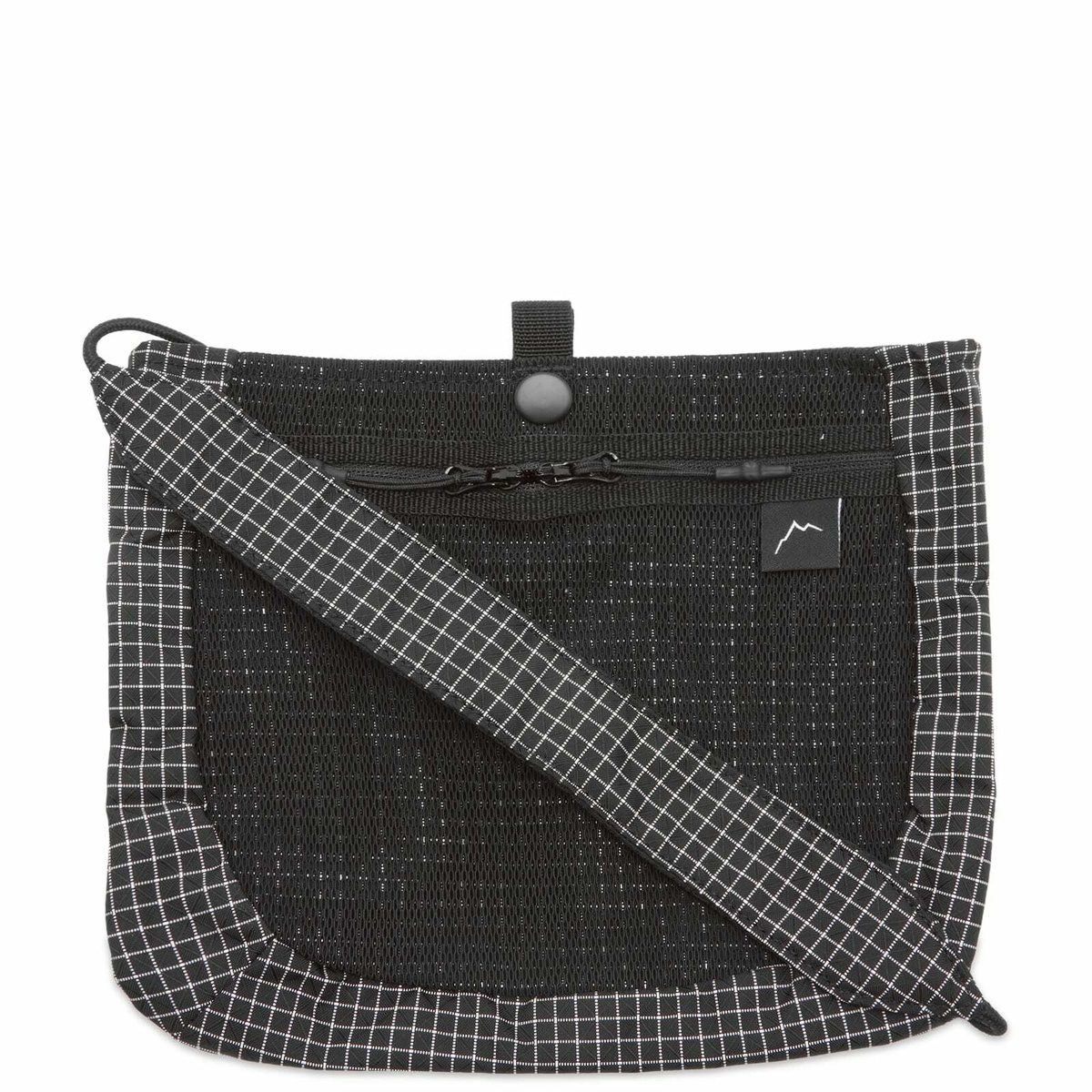 CAYL Men's Seorak 2 Bag in Grid Black 