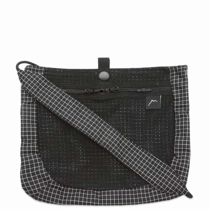 Photo: CAYL Men's Seorak 2 Bag in Grid Black 