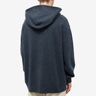 Acne Studios Men's Kristen Knit Hoody in Anthracite Grey