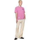 AAPE by A Bathing Ape Pink Logo Patch T-shirt
