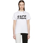 Facetasm White Split Logo T-Shirt