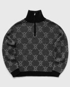 Daily Paper TEMS KNIT SWEATER Black Mens Pullovers/Zippers & Cardigan