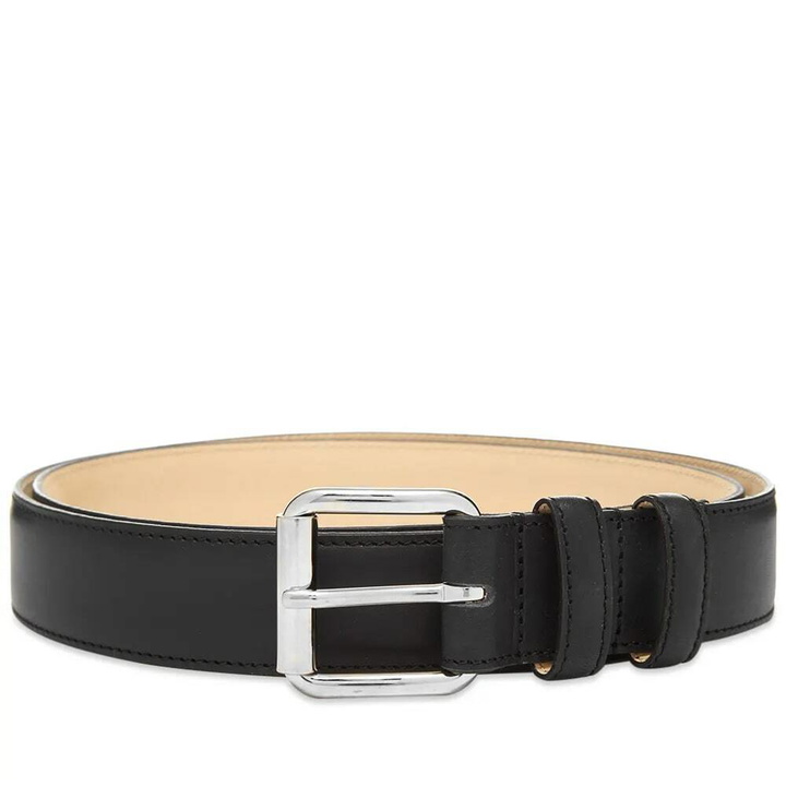 Photo: A.P.C. Men's Classic Paris Belt in Black