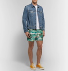 Polo Ralph Lauren - Traveller Mid-Length Printed Swim Shorts - Men - Green