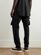 DRKSHDW by Rick Owens - Mastodon Slim-Fit Tapered Cotton-Jersey Sweatpants - Black