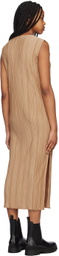 ANINE BING Brown Melanie Midi Dress