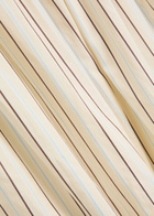 Faithfull The Brand Araceli Striped Cotton Maxi Dress Yellow