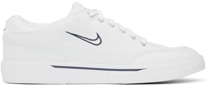 Photo: Nike White Retro GTS Sneakers