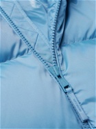 Moncler Genius - 7 Moncler FRGMT Hiroshi Fujiwara Quilted Shell Hooded Down Jacket - Blue