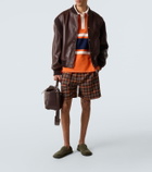Loewe Flex suede loafers
