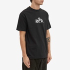 Lo-Fi Men's Smash Logo T-Shirt in Black