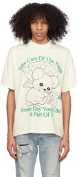 Online Ceramics Off-White 'Take Care of the Earth' T-Shirt