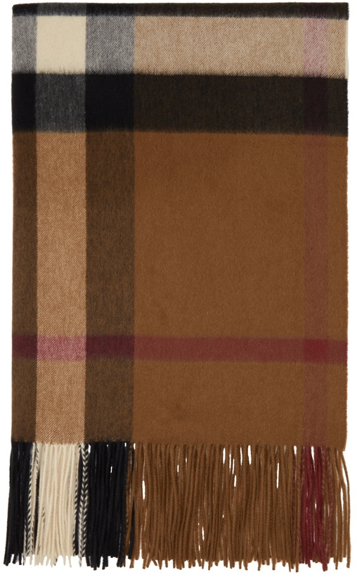 Photo: Burberry Cashmere Oversized Check Scarf